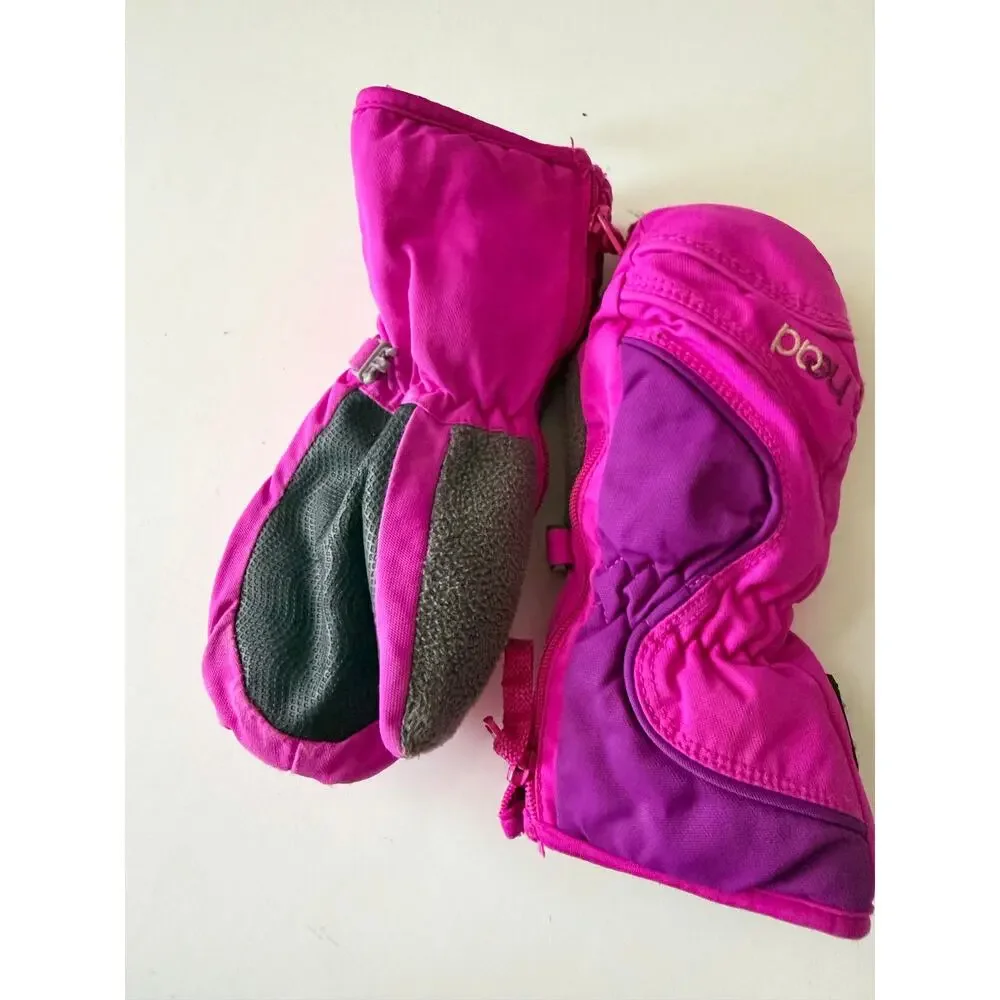 HEAD Junior Ski Mittens - Pink - Warm & Waterproof Winter Gear